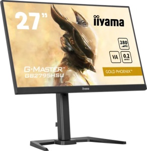 Monitor 27" Iiyama G-master GB2795HSU-B1 VA 1920x1080/280Hz/0.2ms/HDMI/DP/USB - Img 11