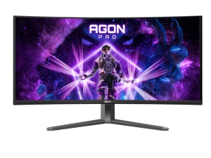 Monitor AOC AG346UCD 34"/OLED, zakrivljen/3440X1440/175/0,03 ms/HDMIX2,DP,USB/A Sync/VESA/zvucnici - Img 4