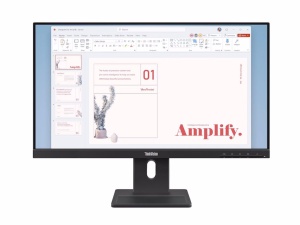 Monitor LENOVO ThinkVision E24-40 23.8"/IPS/1920x1080/100Hz/4ms/1xHDMI,DP,VGA/Swivel,Pivot,Height/cr - Img 2