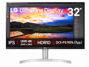 Monitor LG 32UN650K-W 31.5"/IPS/3840x2160/60Hz/5ms GtG/HDMIx2,DP/VESA/visina/zvucnici/srebrna - Img 2