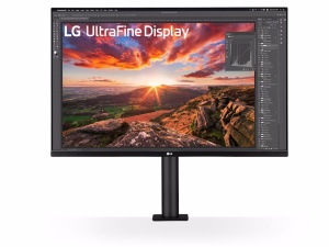 Monitor LG ERGO 32UN880K-B 31.5"/IPS/3840x2160/60Hz/5ms GtG/HDMIx2,DP,USB/pivot,visina/VESA/zvucnici