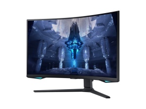 Monitor SAMSUNG LS32BG750NPXEN 32"/VA,zakrivljen/3840x2160/165Hz/1ms GtG/HDMIx2,DP,USB/freesync/crna - Img 2