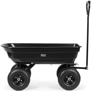 MultiGarden Baštenska transportna kiperska kolica, nosivosti do 200kg,kapacitet 75l - Img 3