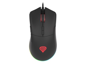 Natec GENESIS KRYPTON 290, Gaming Optical Mouse 200-6400 DPI, Maximum acceleration 22 G, RGB LED, 7 Buttons, USB, Black, Cable 1,8 m NMG-1771