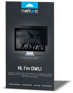 Natec OWL, Privacy Filter for 24" Screen, 16:9, 531 x 298 mm NFP-1478