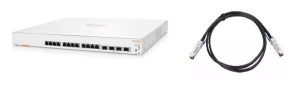 NET HPE Aruba Instant On 1960 12XGT 4SFP+ Switch + 2 Modula