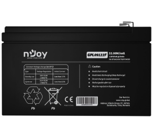 NJOY GPL09122F baterija za UPS 12V 9Ah (BTVACIUOCTB2FCW02B) - Img 2