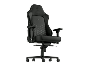 NOBLECHAIRS HERO Gaming stolica crno-platinum bela - Img 2