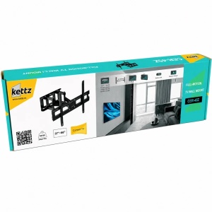 Nosač za TV Kettz CER-45Z 37-86/vesa max 600x400/35kg/zglobni - Img 4