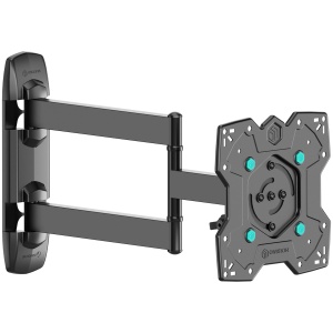 ONKRON Full Motion TV Wall Mount for 17– 43 Inch LCD LED Flat Screens up to 35 kgs, Black M4SR-B - Img 2