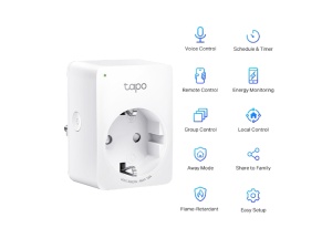 Pametna uticnicar TP-LINK Tapo P110(2-pack) Wi-Fi/2,4Ghz/Max Load 16A/bela - Img 2