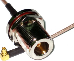 Pigtail MMCX-N/f Ultra low loss 300mm