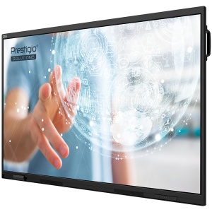 PRESTIGIO SOLUTIONS Multiboard 75-inch Light Series Gen 7, Android 14, Google EDLA, AI button, 8/128GB, 50TP, black PSMB018L757 - Img 2