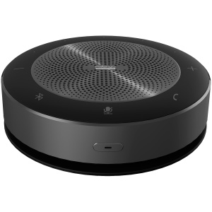 Prestigio Solutions Video Conferencing Speakerphone Alpha: 5W, 6 mic, 5m (Radius), Wireless charging, Connection via USB Type-C, AUX or BT4.2+EDR PVCSN0M601