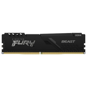 RAM DDR4 16GB 3600MHz Kingston Fury Beast Black KF436C18BB/16