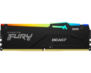 RAM DDR5 16GB 5200MT/s Kingston Fury Beast RGB 1.25V KF552C40BBA-16 - Img 2