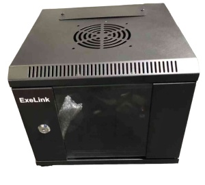 Rek ExeLink 10 in 4U zidni orman vrata staklena