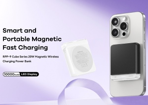 REMAX RPP-9W White 20W Magnetic Wireless Charging Power Bank 10000mAh - Img 3