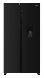 SBS frižider HEINNER HSBS-H439NFBKWDE++ 439l/NoFrost/dispanzer/inverter/crni - Img 4
