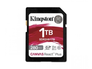 SD Card 1TB Kingston SDR2V6/1TB class 10 HD/2K/4K 280Mbs/150MBs *
