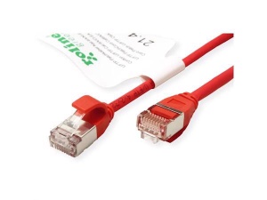 Secomp Roline GREEN U/FTP Data Center PatchCord 6A Slim LSOH crveni 0.5m - Img 3