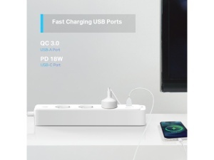 Smart produžni kabel TP-LINK TAPO P300/3uticna mesta/bela - Img 3