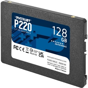 SSD 2.5 SATA3 128GB Patriot P220 550MBs/480MBs P220S128G25 - Img 2