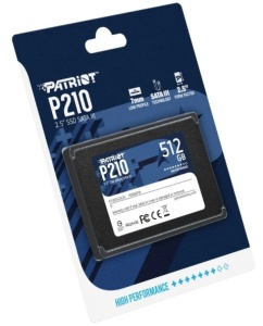 SSD 2.5 SATA3 512GB Patriot P210 520MBs/430MBs P210S512G25 - Img 2