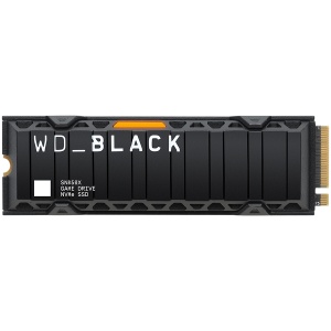 SSD POWERED BY SANDISK WD Black SN850X HeatSink 1TB M.2 2280 PCIe Gen4 x4 NVMe, Read/Write: 7300/6300 MBps, IOPS 800K/1100K, TBW: 600 WDS100T2XHE-00BCA0