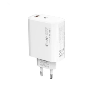 Strujni adapter S-link SL-EC68 45W PD30W/QC 18W USB-A/USB-C Brzo punjenje - Img 4