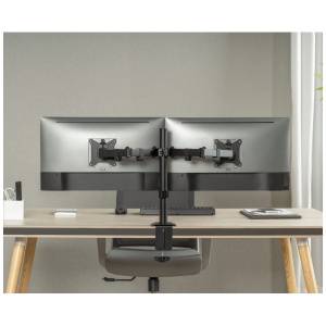 Superior Stoni nosač 17"- 32", dual - Nosač za dva LCD monitora - Img 3
