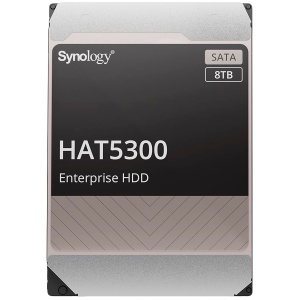 Synology HAT5310-8T 8TB 3.5" HDD SATA 6Gb/s, 512e; 7200rpm, Buffer size : 256MiB, MTTF 2M hours, warranty 5 years HAT5310-8T