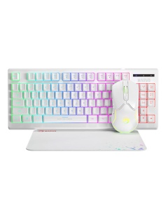 Tast+Mis+Podloga USB MARVO LOOT 30 CM310 GAMING BELI SET