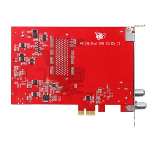 TBS6910SE DVB-S2X Dual Tuner Dual CI PCIe Card - Img 2