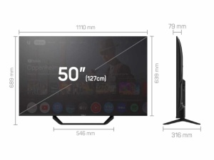 Televizor TESLA 50E655BUS/D-LED/50"/4K/Smart/Google TV/crna - Img 2