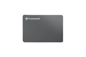 Transcend External HDD 1TB, 25C3, USB3.0, 2.5", 136g TS1TSJ25C3N