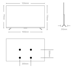 TV XIAOMI TV 43A43U 2026 4K UHD Google,Smart,60Hz,Crna - Img 2