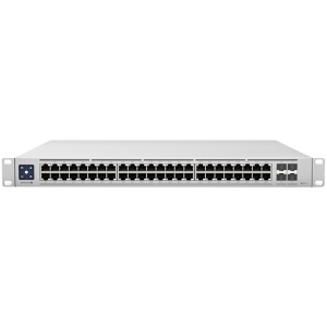 Ubiquiti Enterprise Layer 3, PoE switch with (48) 2.5GbE, 802.3at PoE+ RJ45 ports and (4) 10G SFP+ ports USW-ENTERPRISE-48-POE-EU