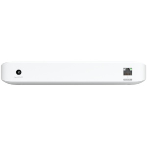 Ubiquiti USW-Ultra-210W-EU compact, Layer 2, 8-port GbE PoE switch with versatile mounting options, 7x GbE PoE+ output ports, GbE port with optional PoE++ input, 202W PoE availability with the included AC power adapter USW-ULTRA-210W-EU - Img 4
