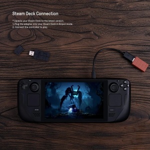 Univerzalni gamepad adapter 8BitDo USB Wireless Adapter 2 PC/PS/Mac/Xbox/Switch/Android black - Img 3