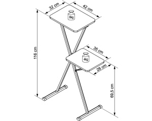 VEGA AVX 12 B stalak za projektor - Img 2
