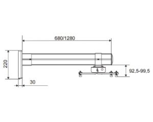 VEGA WMC 70 zidni nosač za projektor * - Img 2