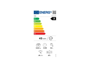 Veš mašina TESLA WF101460T/inverter/10kg/1400 obrtaja/A/85x59,5x62,5cm/bela - Img 3