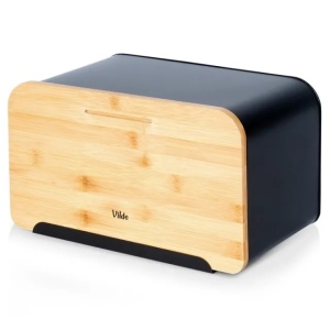 Vilde 259613 - Kutija za hleb metal - bambus , 35x22x20.5 cm - Img 2
