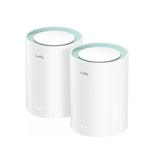 Whole Home Wi-Fi 6 Gigabit Mesh System Cudy M1500 AX1500 Dual Band(2-Pack)