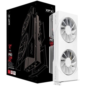 XFX Swift AMD Radeon RX 9060 XT OC White 8GB GDDR6 128-bit HDMI 2x DP RX-96TSW8GWQ - Img 5