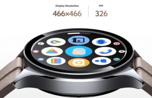 Xiaomi Mi Watch 2 pro-Bluetooth Silver Case with Brown Leather Strap - Img 3