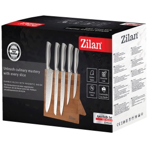 Zilan Noževi, set sa stalkom, 6/1 - ZLN1641 - Img 3