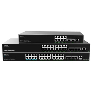 10/100/1000 16 PoE port Svič Grandstream GWN7812P L3 PoE upravljivi/1U/16xGE PoE+ (240W)+4x10G SFP+