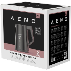 AENO Electric Kettle EK7S Smart: 1850-2200W, 1.7L, Strix, Double-walls, Temperature Control, Keep warm Function, Control via Wi-Fi, LED-display, Non-heating body, Auto Power Off, Dry tank Protection AEK0007S - Img 4